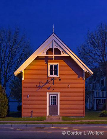 Little House At Dusk_18455-6.jpg - Photographed at Brockville, Ontario, Canada.